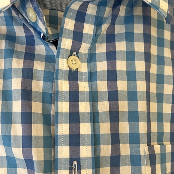 Men’s EUC Banana Republic Short-sleeve button down (size L) - Picture 4 of 7